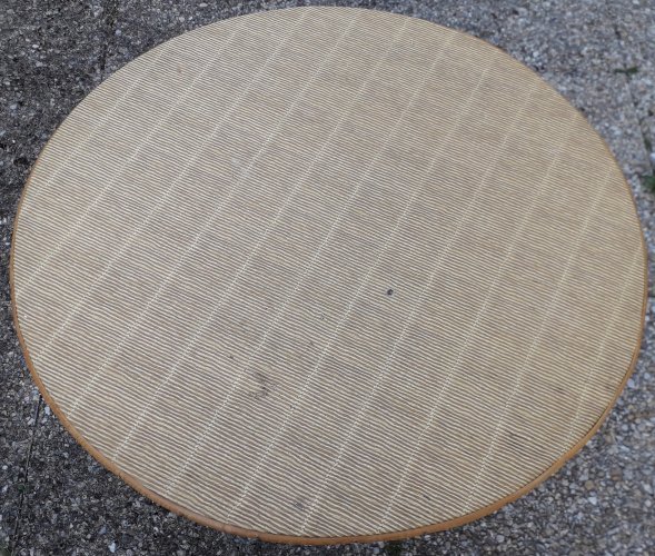 Table basse rotin