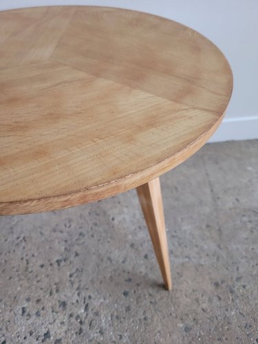 Table basse tripode vintage