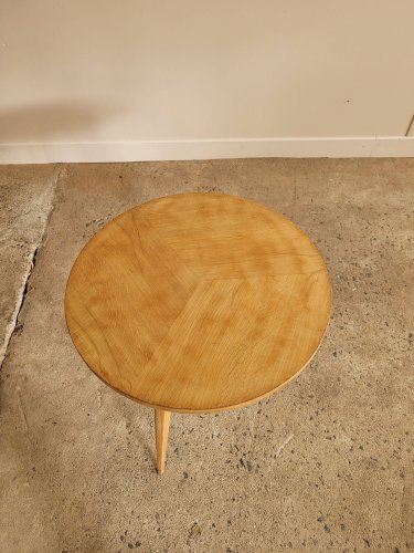 Table basse tripode vintage