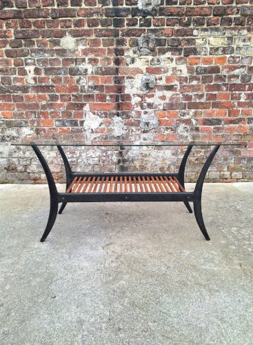 Table basse vintage, meuble ancien