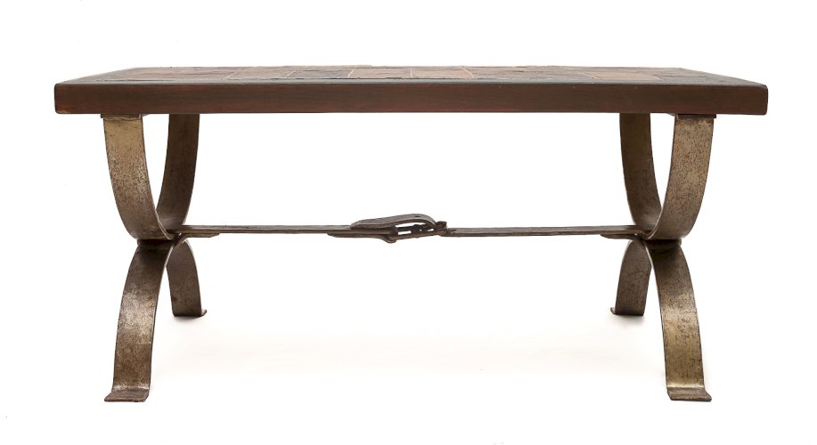 Table basse vintage modèle "Sellerie", 1960