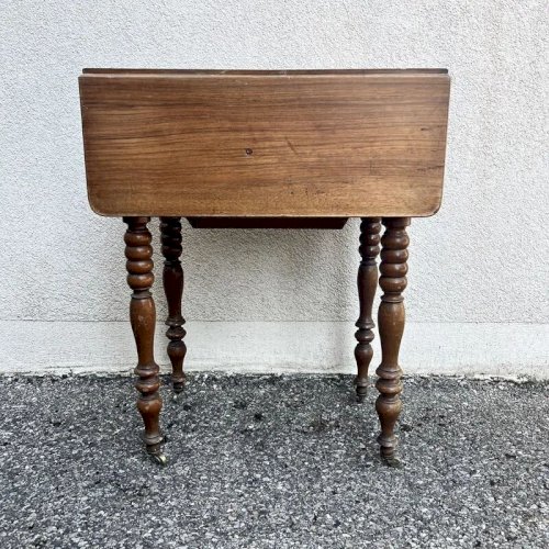 Table dappoint, de toilette ancienne en bois