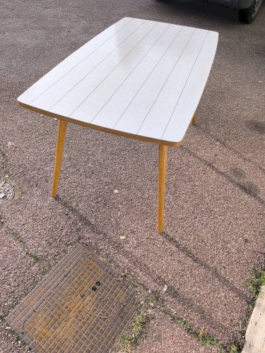 Table dappoint vintage formica