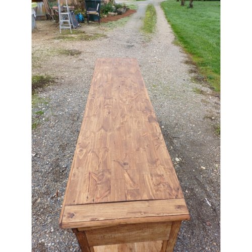 Table de Drapier Bois Pin