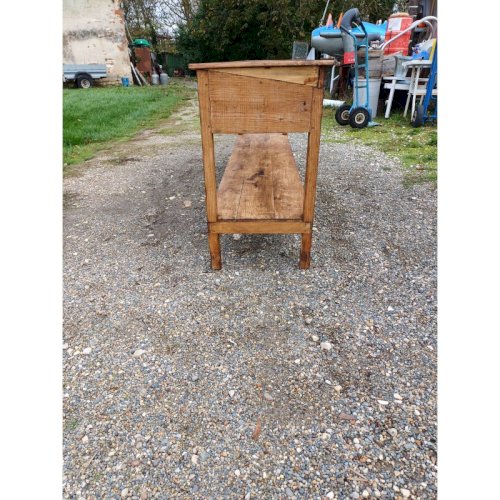 Table de Drapier Bois Pin