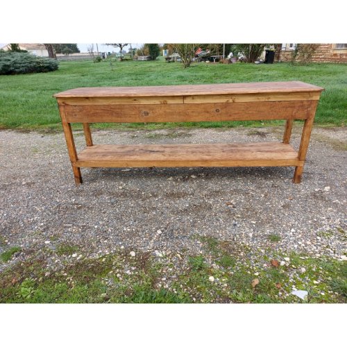 Table de Drapier Bois Pin