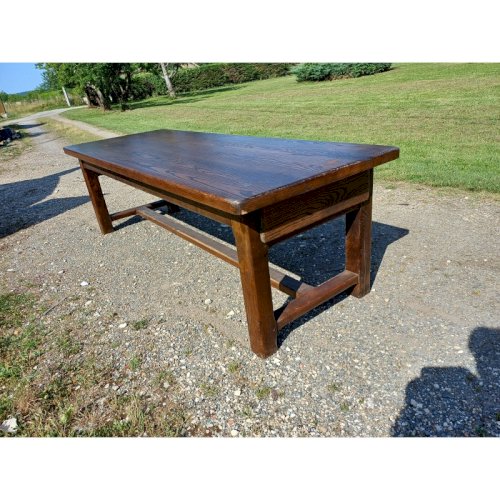 Table de Ferme Campagnarde en Chéne Massif