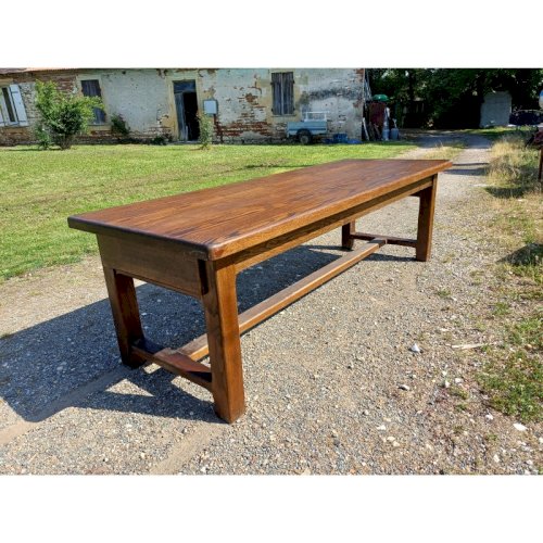 Table de Ferme Campagnarde en Chéne Massif
