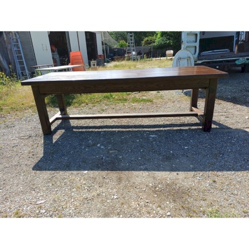 Table de Ferme Campagnarde en Chéne Massif