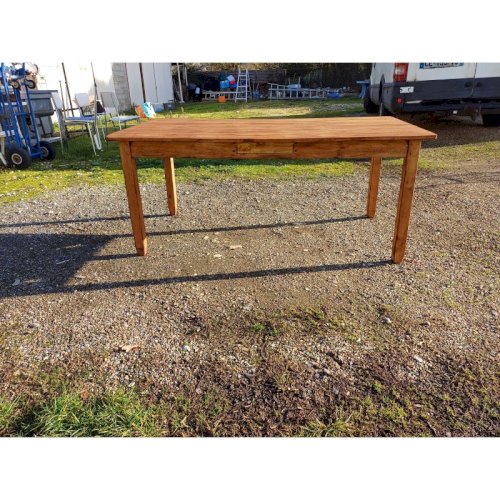 Table de Ferme Campagnarde en pin