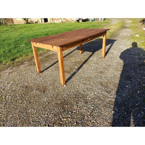 Table de Ferme Campagnarde en pin