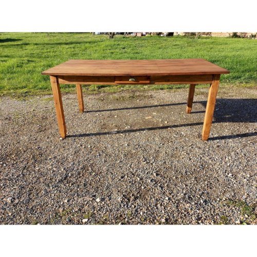 Table de Ferme Campagnarde en pin