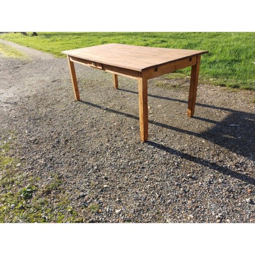 Table de Ferme Campagnarde en pin