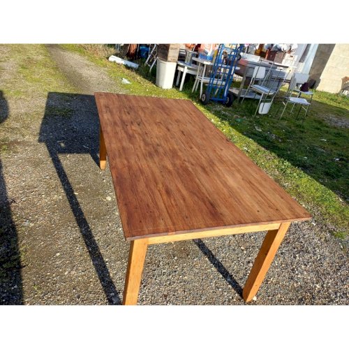 Table de Ferme Campagnarde en pin