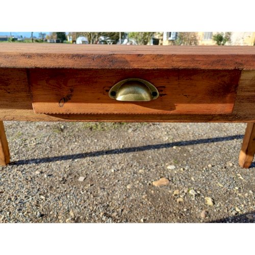 Table de Ferme Campagnarde en pin