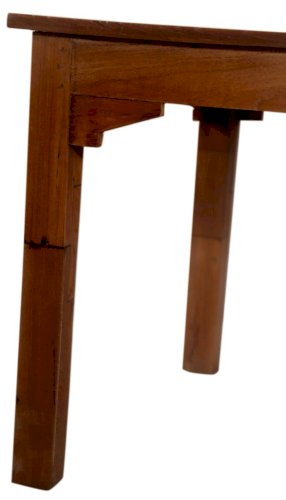 Table de ferme, datelier ancienne en teck birman