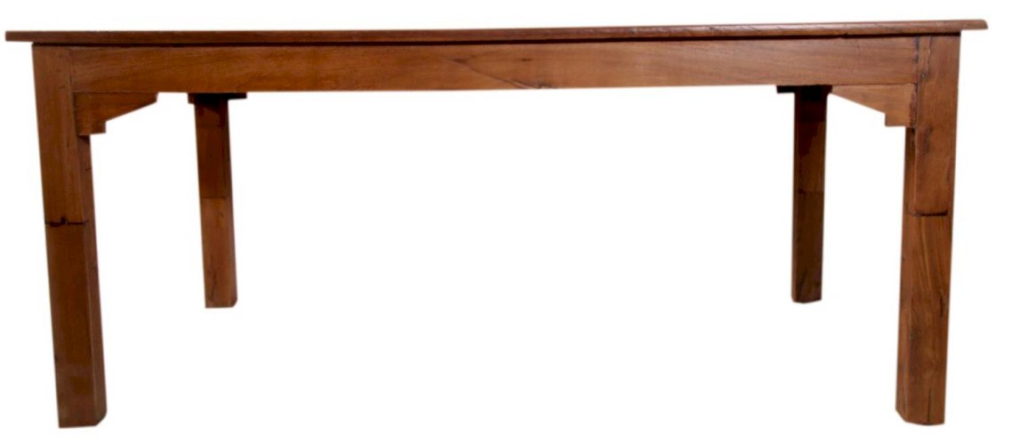 Table de ferme, datelier ancienne en teck birman