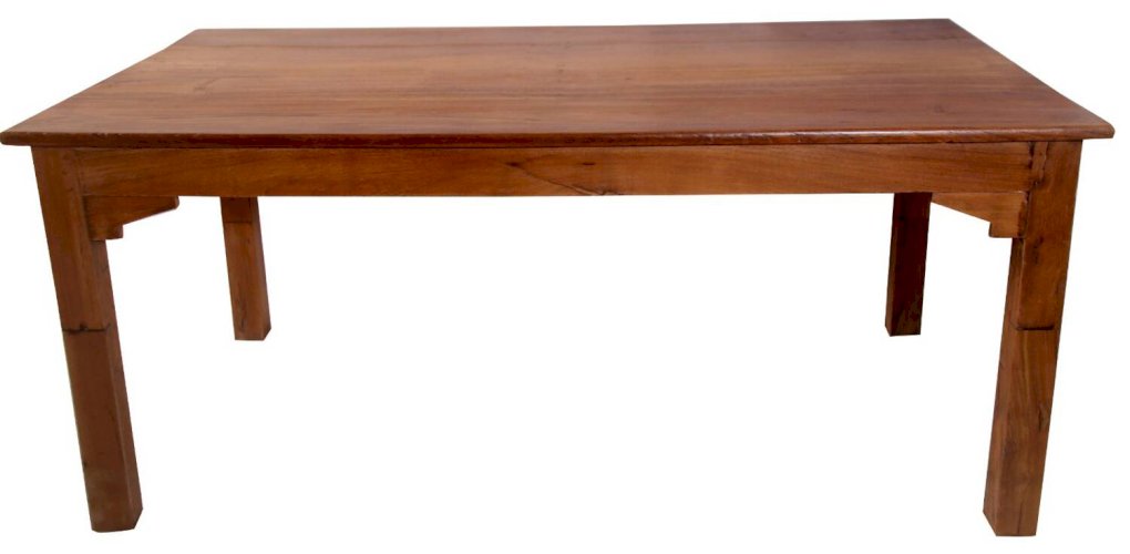 Table de ferme, datelier ancienne en teck birman