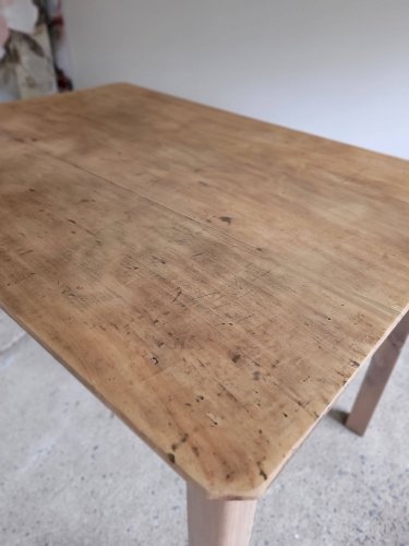 Table de ferme en bois