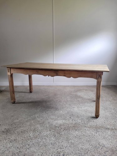 Table de ferme en bois