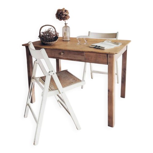 Table de ferme en bois