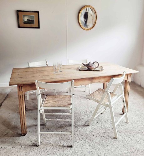 Table de ferme en bois