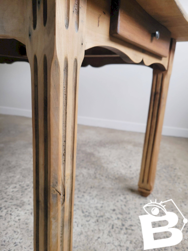 Table de ferme en bois