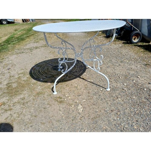 Table de Jardin 1900 Fer Forgé
