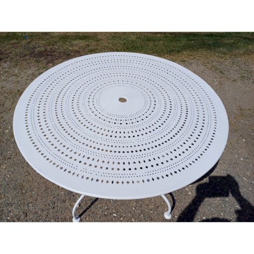 Table de Jardin 1900 Fer Forgé