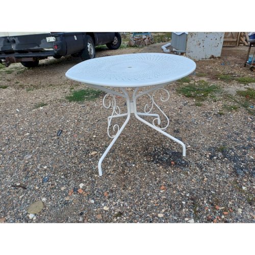 Table de Jardin Fer Forgé 1900