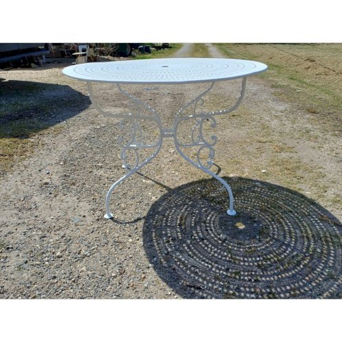 Table de Jardin Fer Forgé 1900