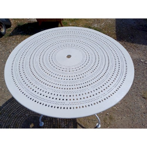 Table de Jardin Fer Forgé 1900