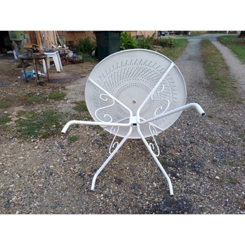 Table de Jardin Fer Forgé 1900