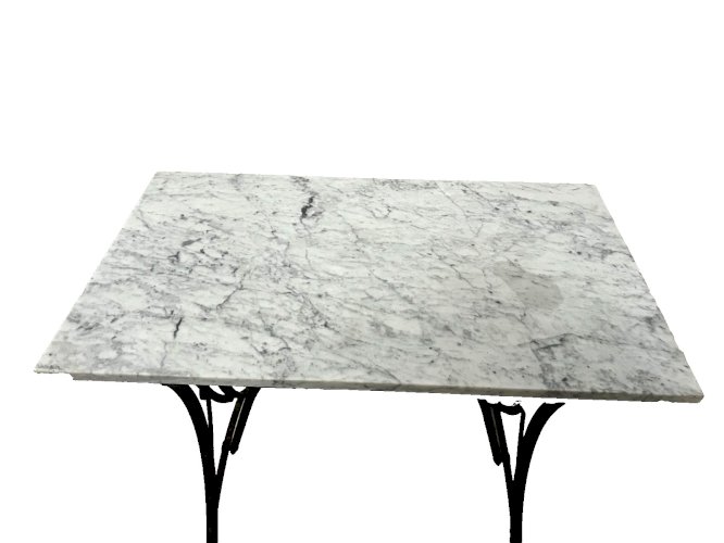 Table de jardin ou véranda en fer de fonte XX siècle