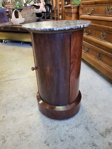 TABLE DE NUIT CHEVET EMPIRE EN ACAJOU DIT SOMNO N° 2