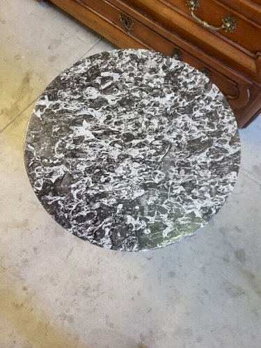 TABLE DE NUIT CHEVET EMPIRE EN ACAJOU DIT SOMNO N° 2