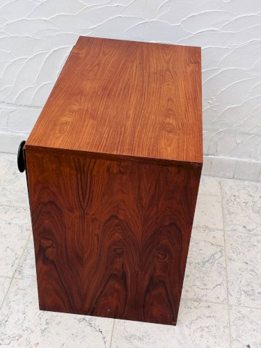 Table de nuit en palisandre