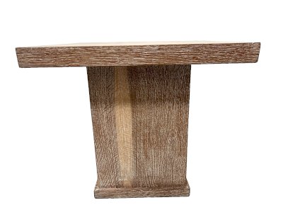 Table de salon Art Déco en chene cerusé XX siècle