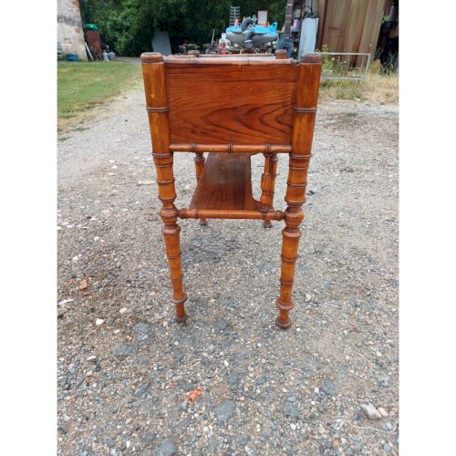Table de Toilette Marbre et Pitchpin