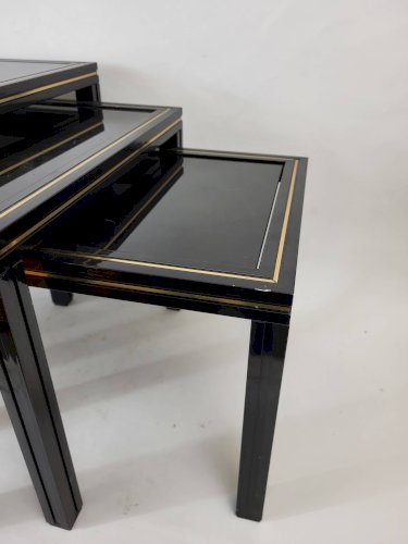 Table gigogne par Pierre Vandel 1970