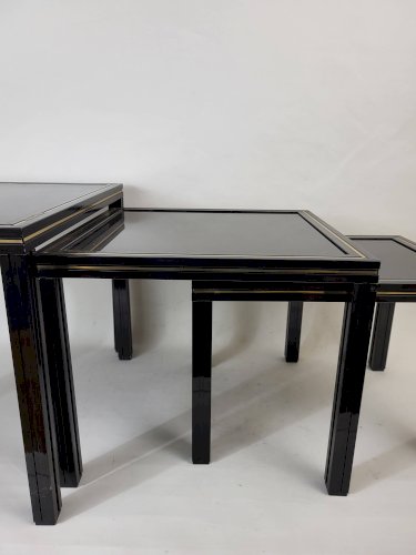 Table gigogne par Pierre Vandel 1970