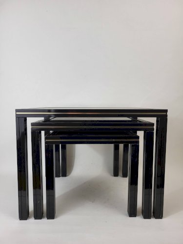 Table gigogne par Pierre Vandel 1970