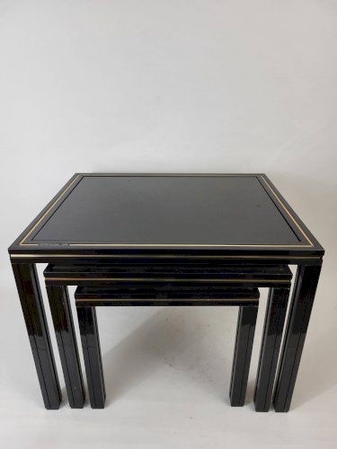 Table gigogne par Pierre Vandel 1970