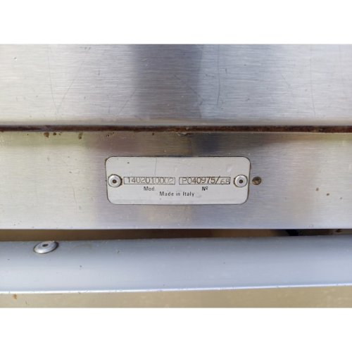 Table Inox de Collectivité avec Tiroirs et Bacs Plastic