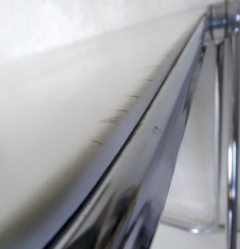 table pliante platone par Giancarlo Piretti pour Anonima Castelli Italie 1970's