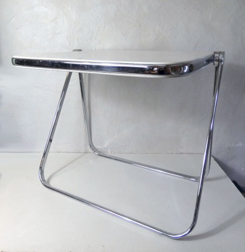 table pliante platone par Giancarlo Piretti pour Anonima Castelli Italie 1970's