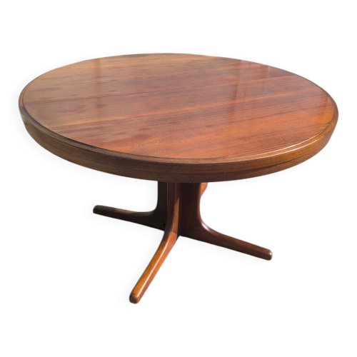 Table ronde extensible en bois