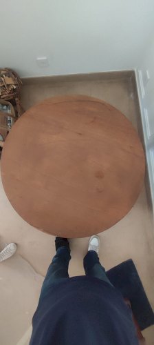 table roulante en bois de fabrication artisanale