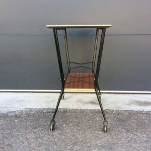 Vintage rolling table