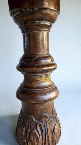 Table violon quadripode vers 1900